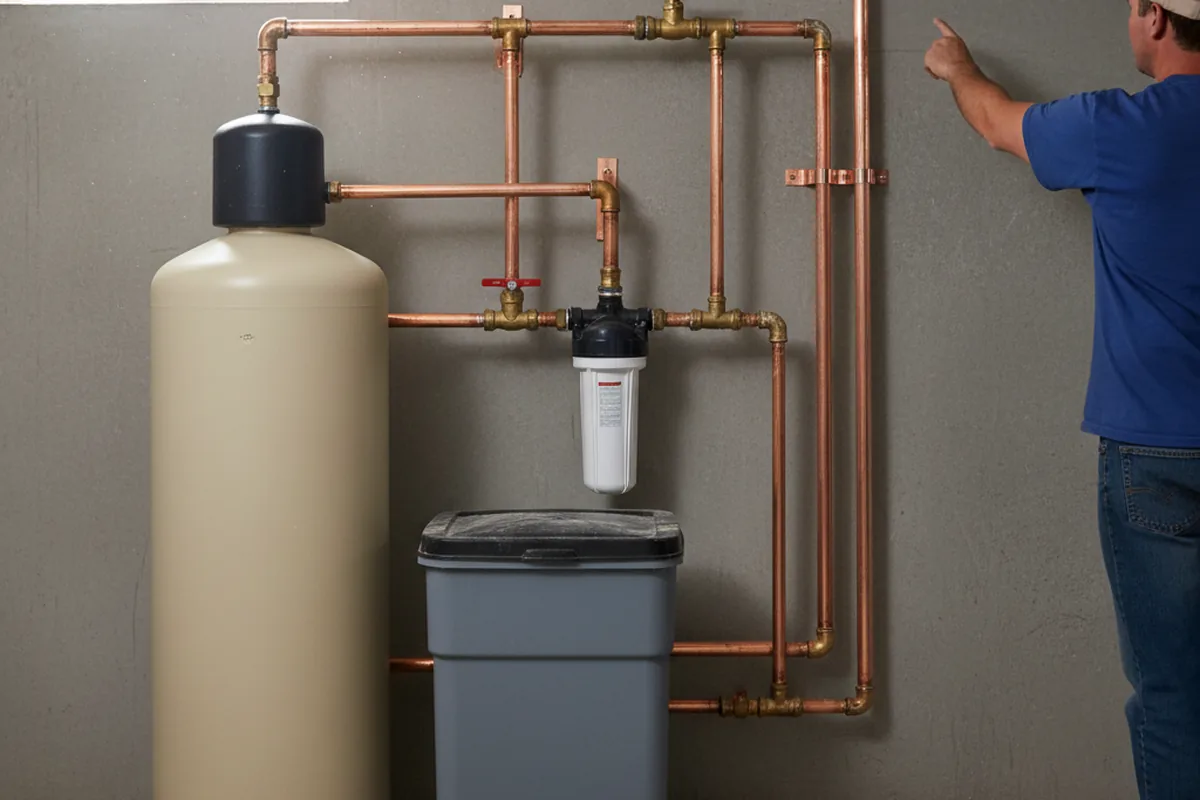 Whole-house water treatment system installed in Curlew